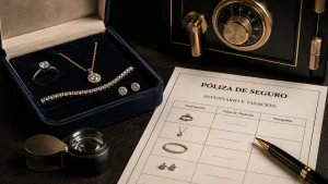 cómo asegurar joyas correctamente