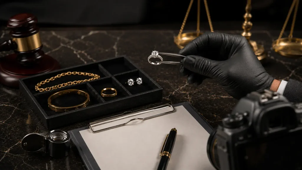 peritaje judicial joyas